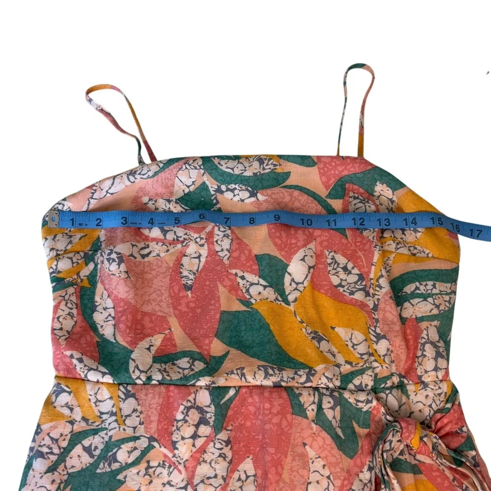 Nine West Floral‎ Print Dress Sleeveless Casual Sundress Summer Dress S